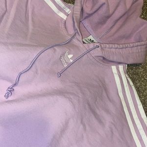 PURPLE ADIDAS HOODIE